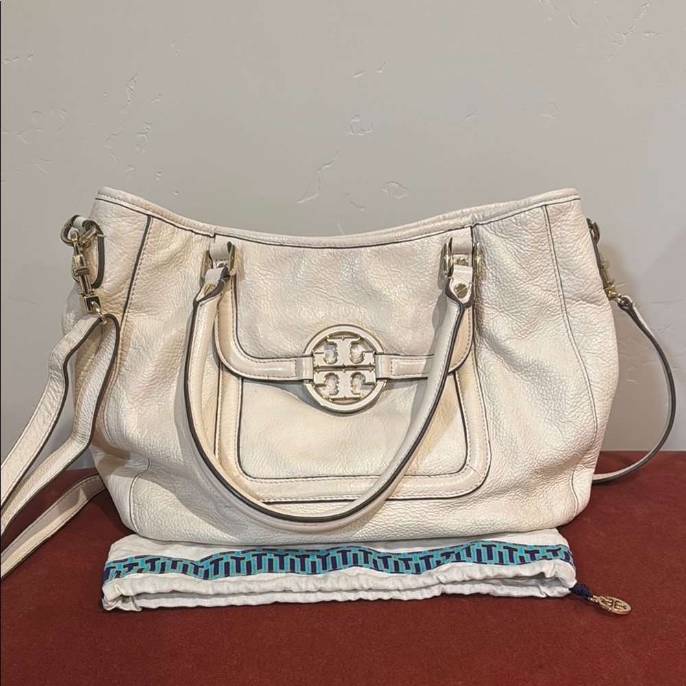 Tory Burch White Leather Women's Bag